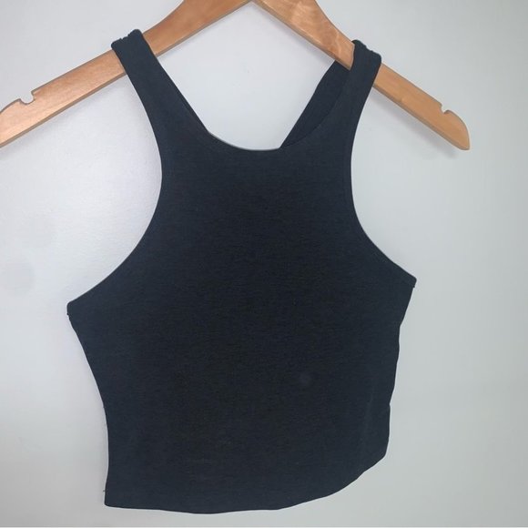 Beyond Yoga Spacedye Studio Cropped Tank Halter Longline Sports Bra Size Small - Picture 5 of 13